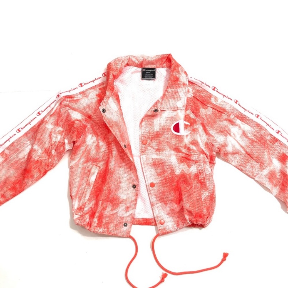 🧡 Women’s Champion Cropped Windbreaker Jacket